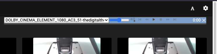 Plovoucí ovládací panel